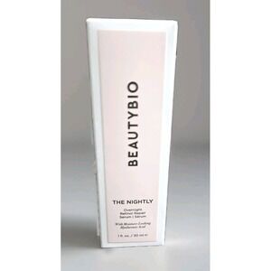BEAUTYBIO THE NIGHTLY Overnight Retinol Repair Serum - 1 oz SEALED - Hyaluronic